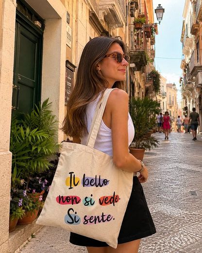 Borsa Tote in Cotone